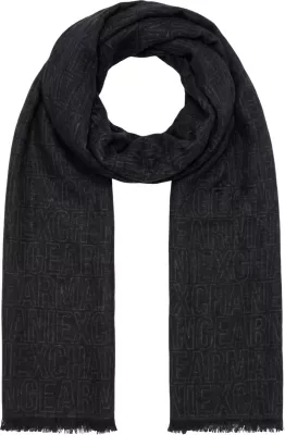 Shall për meshkuj Armani Exchange XM001714 AF17470, zi-gri