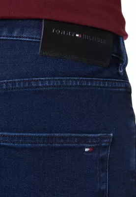 Xhinse për meshkuj Tommy Hilfiger Straight Denton SSTR MW0MW39662, denim i errët [Madhësia: W38 L32]