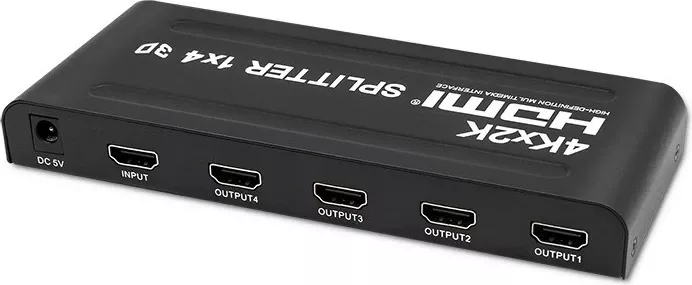 Splitter HDMI Qoltec 51798, 4 x HDMI, 4K x 2K, i zi