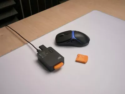 Maus Glorious Model O3 Wireless GLO-O3-WL-BLK 30000 DPI 8K RGB e zezë