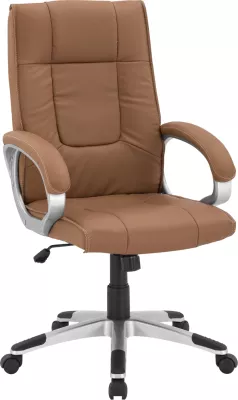 Karrige ekzekutive për zyre, ngjyrë deveje, FH1092.09, 63x66x116 cm