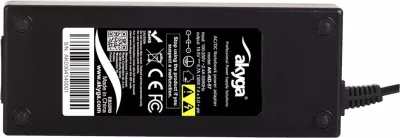 Karikues për laptop Akyga AK-ND-57, 130W, i zi
