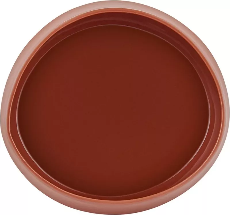 Tasë porcelani ngjyrë terrakote, Hermia, CTT0018