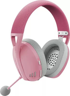Kufje gaming wireless Redragon Ire Pro H848B 7.1 Surround, 2.4GHz/BT/3.5mm, rozë