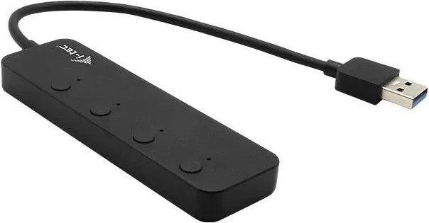 Hub USB i-tec 3.0 Metal, 4 porty, gri