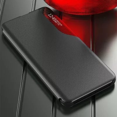 Mbështjellës Hurtel Eco Leather View Case për Xiaomi Redmi Note 11 Pro+ 5G / 11 Pro 5G / Mi 11i HyperCharge / Poco X4 NFC 5G, kaltër