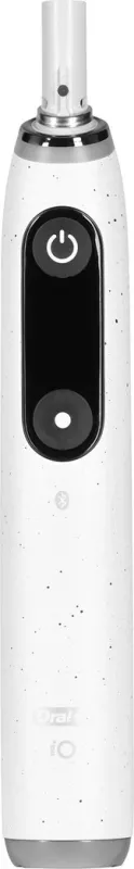 Furçë dhëmbësh elektrike Braun Oral-B iO10 Stardust, e bardhë