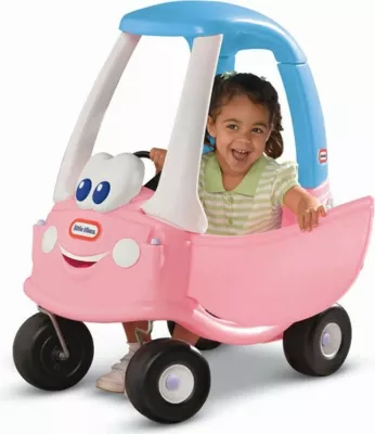 Makine lodër ride-on Little Tikes Princess Cozy Coupe, rozë