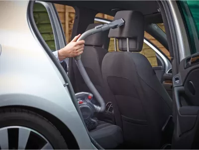 Fshesë dore elektrike për veturë Black & Decker PD1200AV, hiri/portokalli