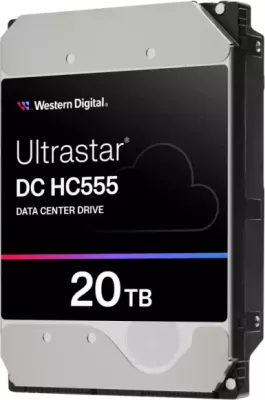 Hard disk WD Ultrastar DC HC555 WUH722020CLE6L4 0B48724 20TB 3.5\" SATA 6Gb/s 7200rpm 512MB