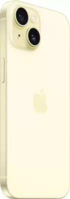 Celular Apple iPhone 15 128GB, i verdhë