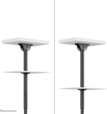 Mbajtës tavani për monitor/TV Neomounts CL35-340BL12, 23-42 inç, rregullim lartësie, i zi