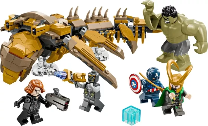 Set LEGO Marvel 76290 The Avengers VS The Leviathan