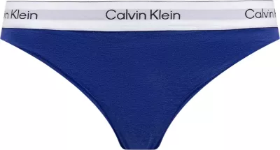 Të brendshme për femra Calvin Klein Underwear LV00QF8834 (2PK), të bardha-blu [Madhësia: XS]