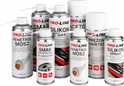 Spërkatës për heqje ndryshku Pro-Line PENETROL MoS2, 400 ml
