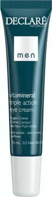 Krem për sy për meshkuj Declare Men Vitamineral Triple Action Eye Cream 15ml