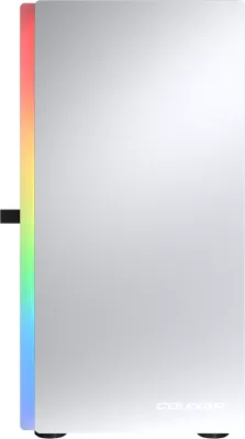 Kasë COUGAR Purity RGB Mini Tower për Micro-ATX/Mini-ITX, xham i temperuar, RGB, e bardhë