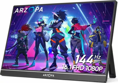 Monitor Arzopa Z1FC 16.1", Full HD, i zi