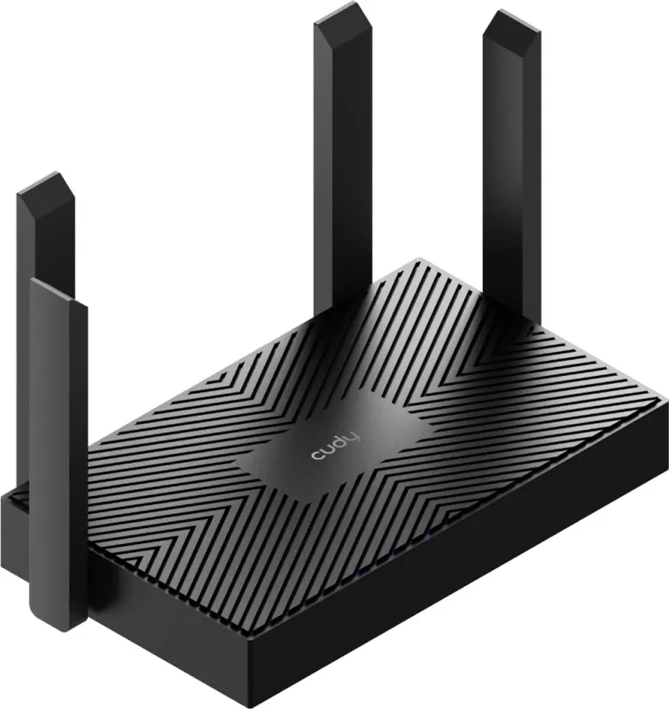 Router wireless Cudy WR1500, Wi-Fi 6, Dual-band, 4 porta Gigabit, i zi