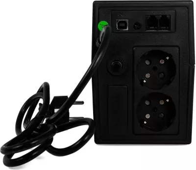UPS Green Cell UPS01LCD,  0.6 kVA, 360W, 2 AC, i zi 