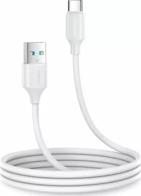 Kabllo USB Joyroom S-UC027A9 USB-A në USB-C 1 m, e bardhë