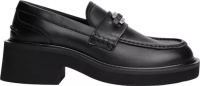 Këpucë loafers me take për femra Tommy Hilfiger Jeans TJW Chunky Heel Loaf EN0EN02789, të zeza