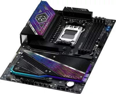 Pllakë amë ASRock X870 Nova WiFi Phantom Gaming ATX, DDR5, Wi‑Fi 7, USB4
