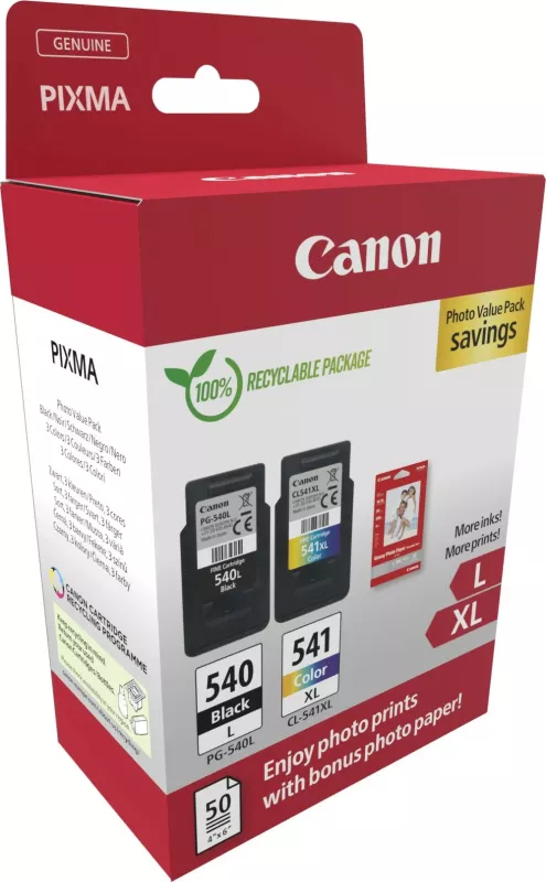 Toner Canon 5224B012, Black, Cyan, Magenta, Yellow, 11 ml, 15 ml, 2 pc(s), Photo value pack
