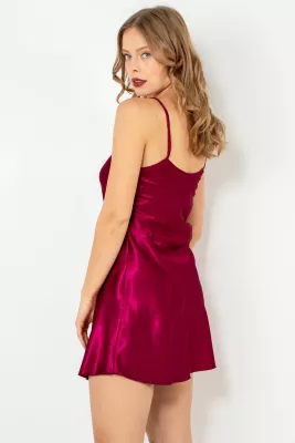 Babydoll Jumeon, ngjyrë e kuqe Claret, 001-018568