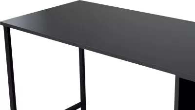 Tavolinë studimi Nordure, dyshe, anthracite, e zezë
