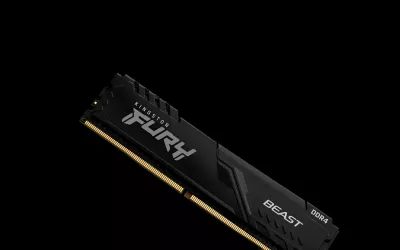 RAM Memorje Kingston FURY Beast 16GB (2x8GB) DDR4 3200MT/s, E zezë