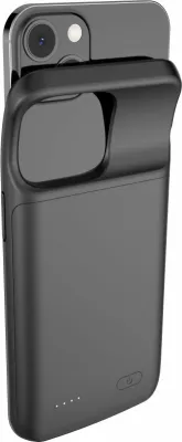 Mbështjellës Tech-Protect PowerCase për iPhone 13 / 13 Pro me powerbank 4800mAh, Zi