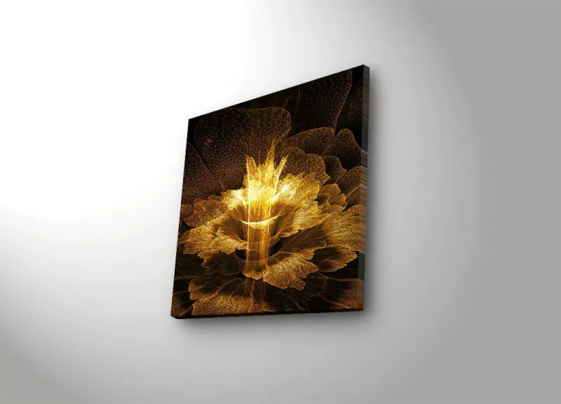Pikturë dekorative me drita LED, Wallity, 4040DACT-6, shumëngjyrëshe, 40x40cm