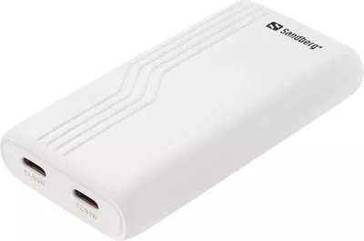 Karikues udhëtimi Sandberg 4in1 TravelCharger 2x USB-C 65W GaN III, i bardhë, me adaptera EU/UK/AU