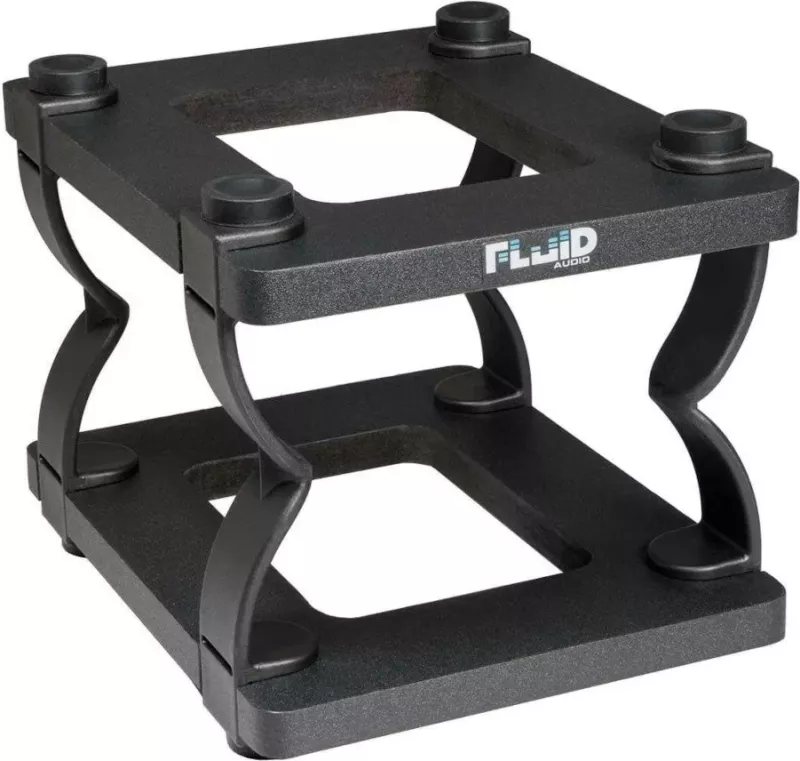 Stenda për monitorë studio Fluid Audio DS5, 4-5 inç, Plastike, Zezë, Set 2 copë
