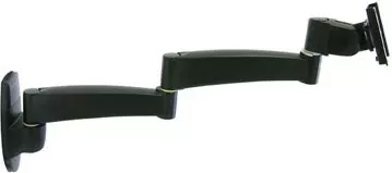 Krah muri për monitor Ergotron 200 Series, 2 zgjatje, 24 inch, 11.3 kg, i zi