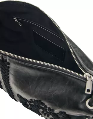 Çantë krahu për femra Desigual Alisio Xela Medium BL 26WAXP23, e zezë