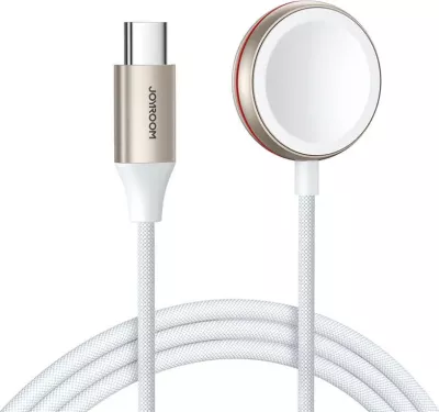 Karikues magnetik për Apple Watch Joyroom S-IW011, USB-C, 1.2m, Bardhë