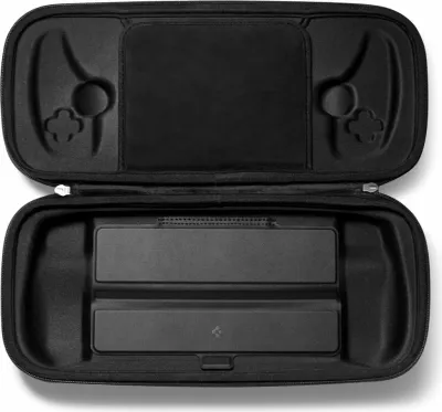 Mbështjellës Spigen Rugged Armor Pro për Sony Playstation Portal, i zi