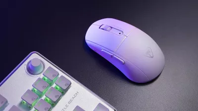 Maus Turtle Beach Burst II Air, wireless, 26K DPI, 47 g, i bardhë
