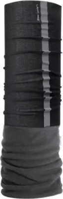 Tub fleece multifunksional LAHTI PRO L1030600 me shirita reflektues, black-grey