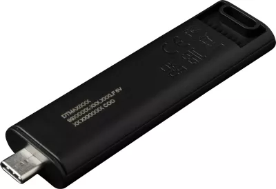 USB Kingston DataTraveler Max 256GB, USB 3.2 Gen 2, USB Type-C, 1000R/900W, E zezë