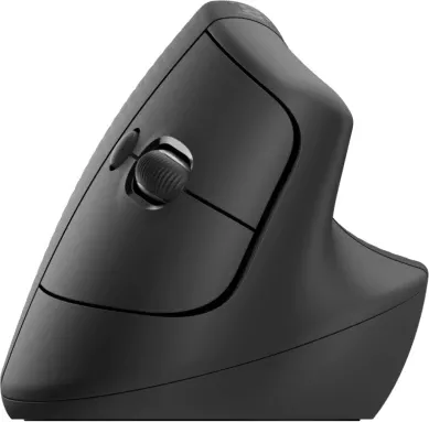 Maus vertikal ergonomik Logitech Lift for Business 910-006494, wireless, Bluetooth/Logi Bolt, 4000 DPI, grafit (OEM)