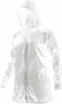 Mushama shiu LAHTI PRO LPPP01U, 100% polietilen, unisex, me kapuç, transparente