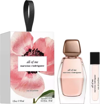 Eau de Parfum për femra Narciso Rodriguez All Of Me, set 90ml + 10ml