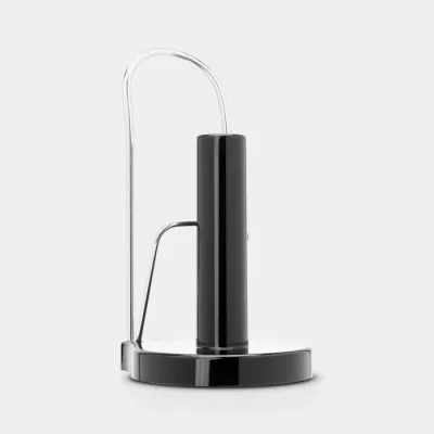 Mbajtëse rrotulle letre kuzhine Brabantia 493546, 15 x 22.3 x 12.3 cm, e zezë