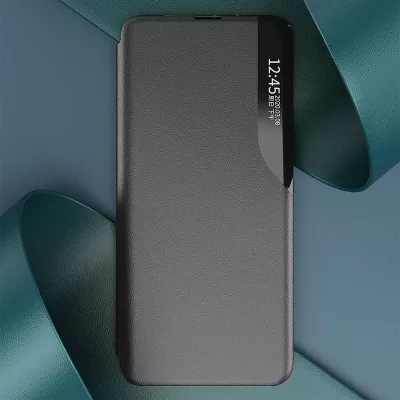 Mbështjellës Hurtel Eco Leather View Case për Xiaomi Redmi Note 11 Pro+ 5G / 11 Pro 5G / Mi 11i HyperCharge / Poco X4 NFC 5G, kaltër