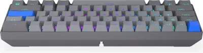 Tastierë mekanike Endorfy Thock V2 Compact Wireless, 60%, RGB, gri