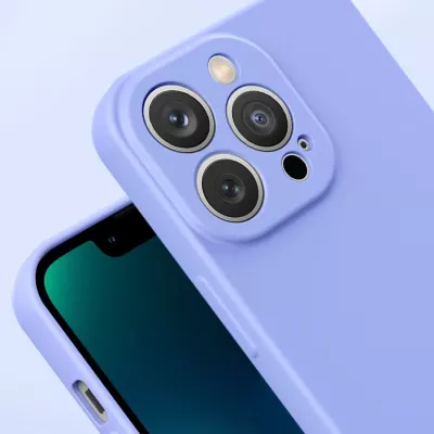 Mbështjellës silikoni Hurtel për Samsung Galaxy A14 5G / Galaxy A14, vjollcë