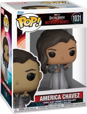 Figurinë koleksionuese Funko POP! Marvel Doctor Strange: Multiverse of Madness #1031, America Chavez